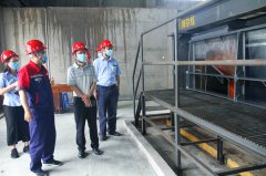 集团公司郭总一行到江钨钴业公司调研