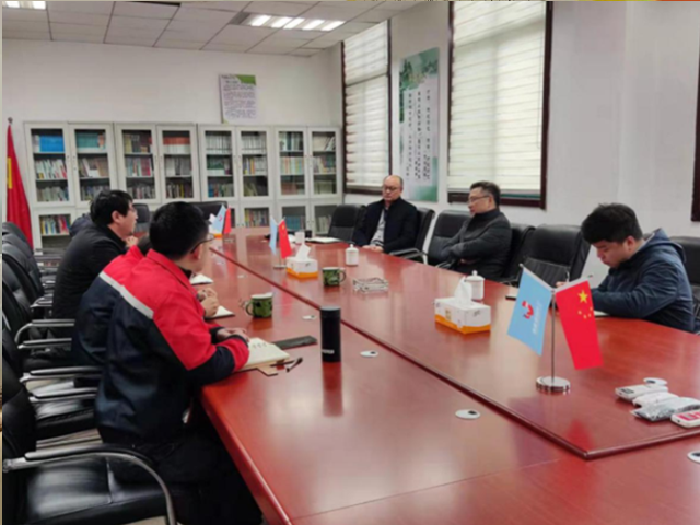 集团公司党委书记、董事长周少兵到江钨钴业走访调研